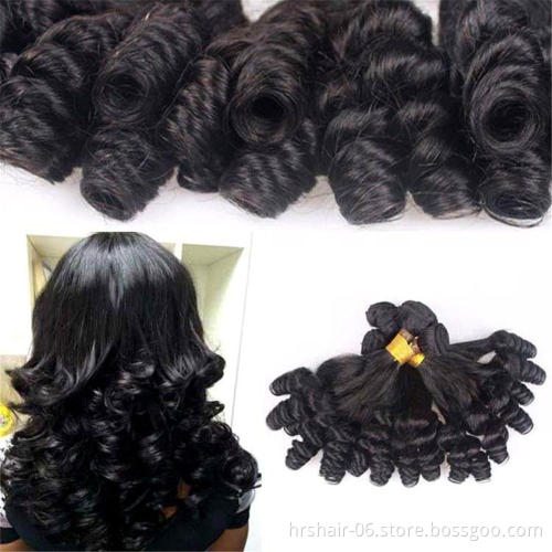 Funmi Curly Bouncy Brazilian Hair Extensions 8A Grade Spiral Curly 100% Unprocessed Virgin Human Hair bundles